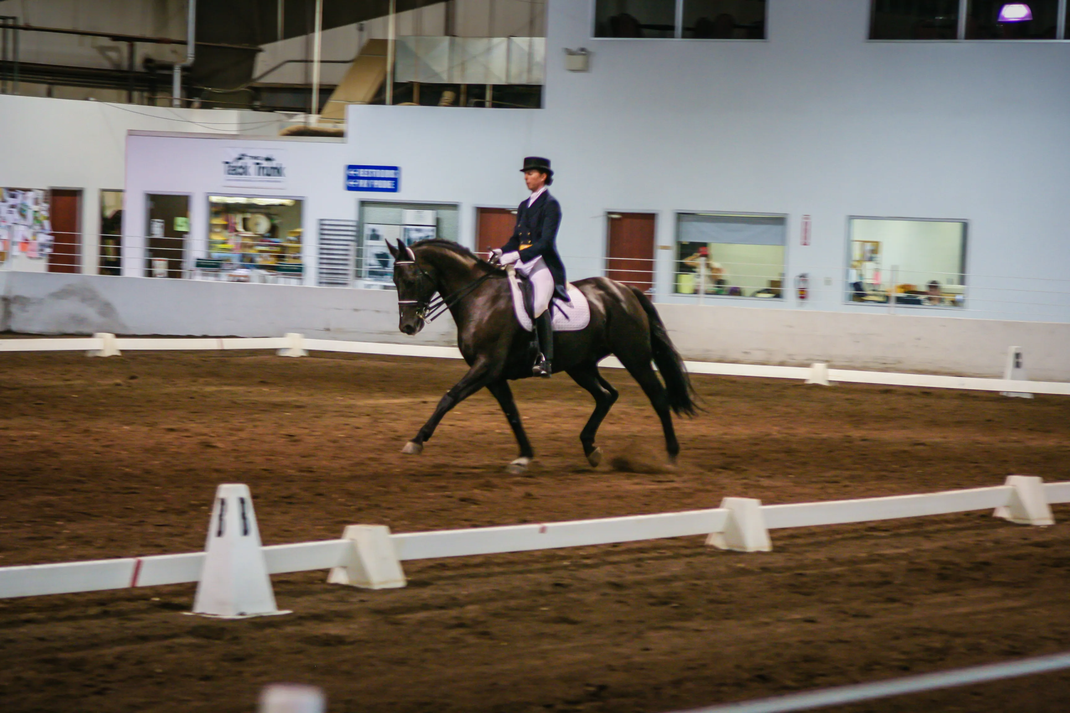 Natalie at the National Equestrian Center on Rizzo