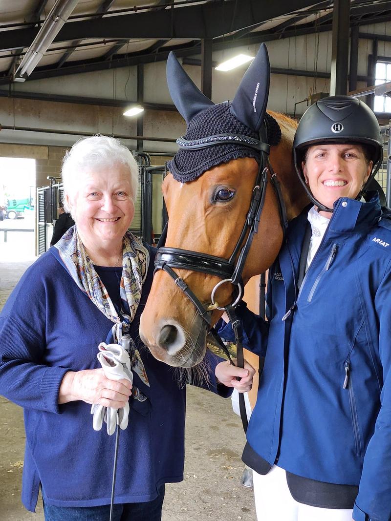 Natalie and Sandra at the 2022 US Dressage Finals
