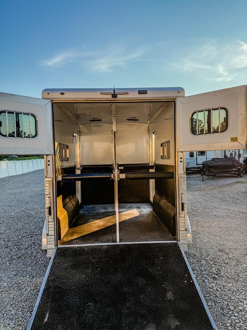 Rear doors open