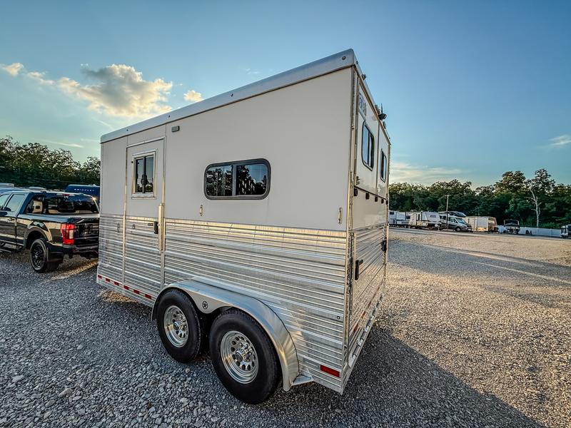 Rear angle of trailer