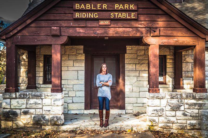 Natalie at Babler State Park